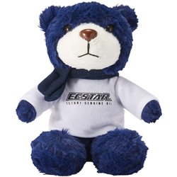 Ours en peluche Ecstar - Bleu