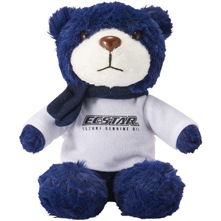 Ours en peluche Ecstar - Bleu