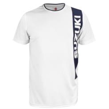 T-Shirt blanc Suzuki