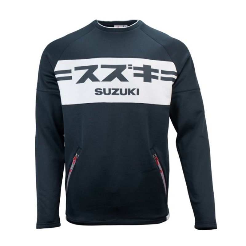Sweat bleu Suzuki