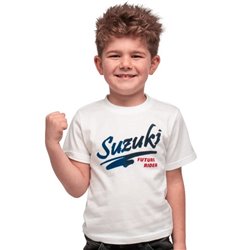 T-Shirt Enfant Suzuki - Gris