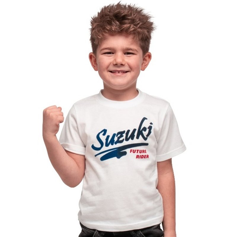 T-Shirt Enfant Suzuki - Gris