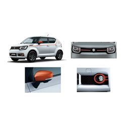 PACK EXTÉRIEUR ORANGE AVEC CLIGNOTANT SUZUKI