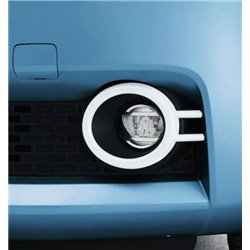 ENTOURAGES ANTIBROUILLARDS AVANT - BLANC SUZUKI