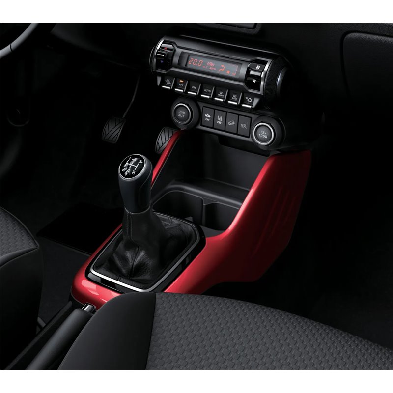Coussin D'accoudoir Central Voiture - Housse En Cuir PU Antidérapante - Rouge - 32x21 Cm - Protection Et Décoration Intérieur Auto