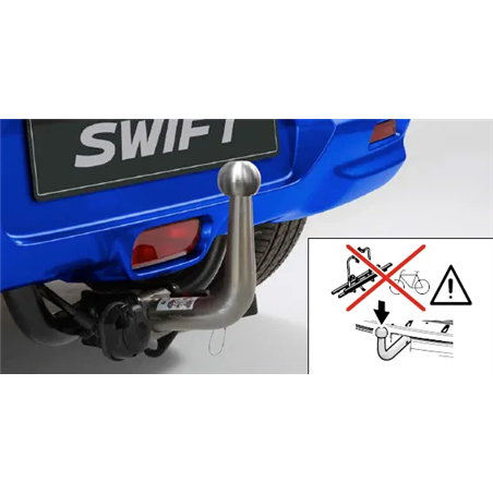 BARRE D'ATTELAGE AMOVIBLE SUZUKI