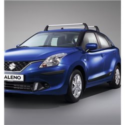 Barres De Toit OMAC Pour Suzuki Swace 2021-2025 - Aluminium Gris Argenté, 2 Barres - Pour Coffre, Vélo, Ski