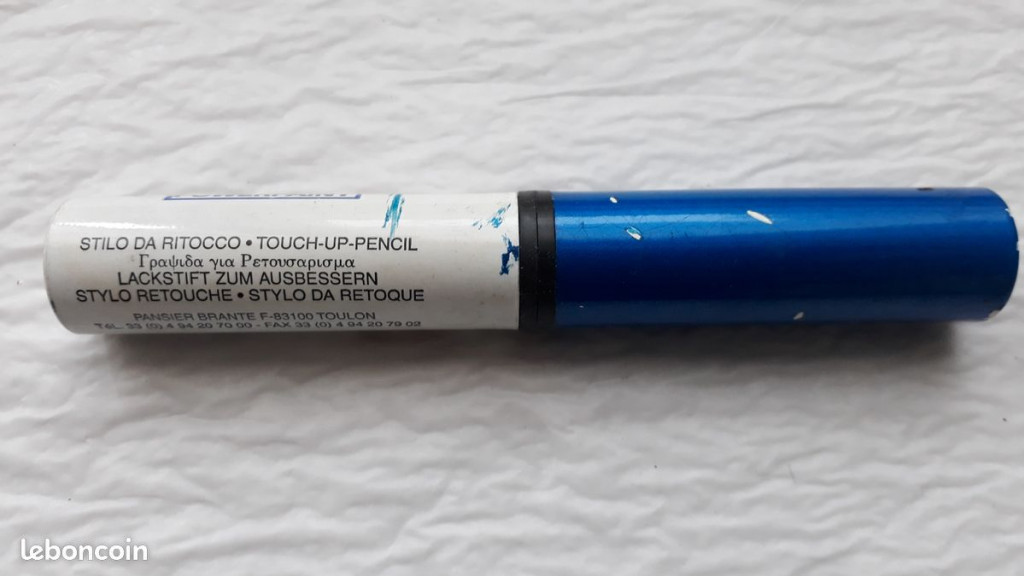 Stylo Retouche Peinture Suzuki Bleu Profond 1LF - 20ml - Myldan - Pour Moto/carrosserie - Neuf